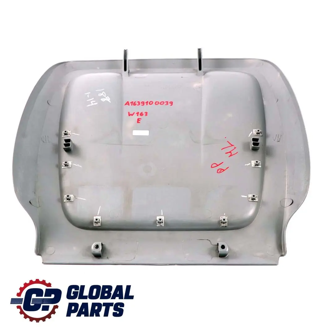 Mercedes-Benz Classe M W163 Sedile Posteriore SX Dx Parete Copertura Grigio per con numero di parte A1639100039 Mercedes-Benz Classe M W163 Sedile Posteriore SX Dx Parete Copertura Grigio - SKU A1639100039 - Numero di parte A1639100039