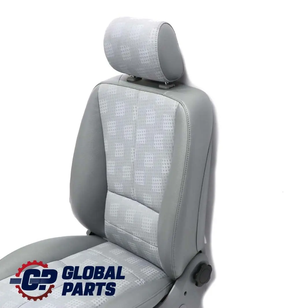 Mercedes-Benz M-Class ML W163 Grey Cloth Fabric / Leather Front Left N/S Seat to with Part number A1639101347 Mercedes-Benz M-Class ML W163 Grey Cloth Fabric / Leather Front Left N/S Seat - SKU A1639101347-1 - Part number A1639101347