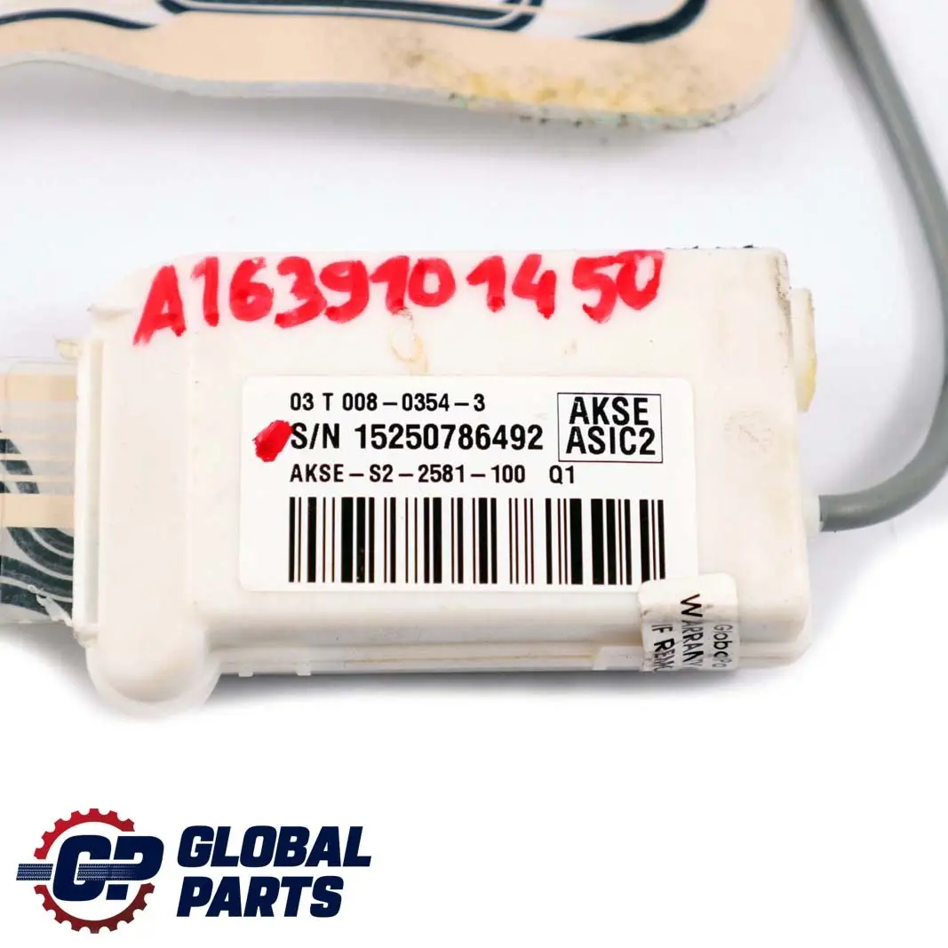Mercedes-Benz M W163 Beifahrersitz Besetzung Anerkennung Sensor für mit Teilenummer A1639101450 Mercedes-Benz M W163 Beifahrersitz Besetzung Anerkennung Sensor - SKU A1639101450 - Teilenummer A1639101450