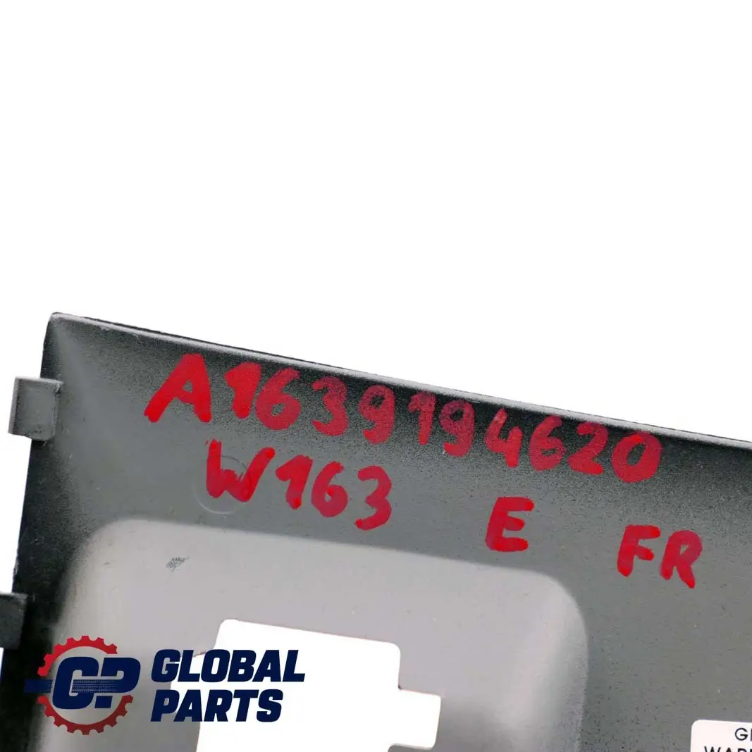 Mercedes-Benz M ML W163 Sitz Abdeckung Verkleidung Rechts Grau - SKU A1639194620 - Teilenummer A1639194620