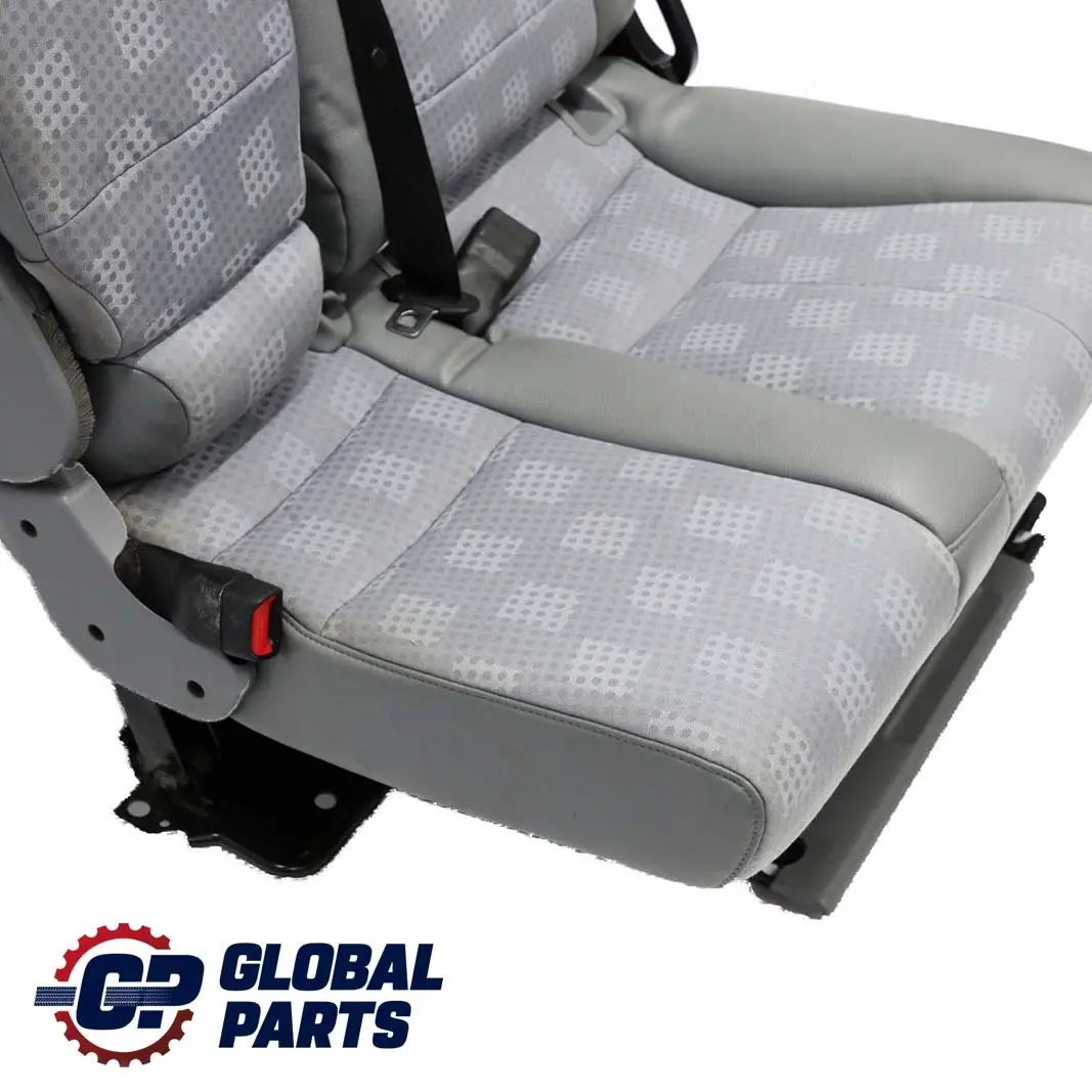 Mercedes-Benz M-Class ML W163 Grey Cloth Fabric / Leather Bench Backrest Rear Left N/S Seat to with Part number A1639202746 Mercedes-Benz M-Class ML W163 Grey Cloth Fabric / Leather Bench Backrest Rear Left N/S Seat - SKU A1639202746 - Part number A1639202746