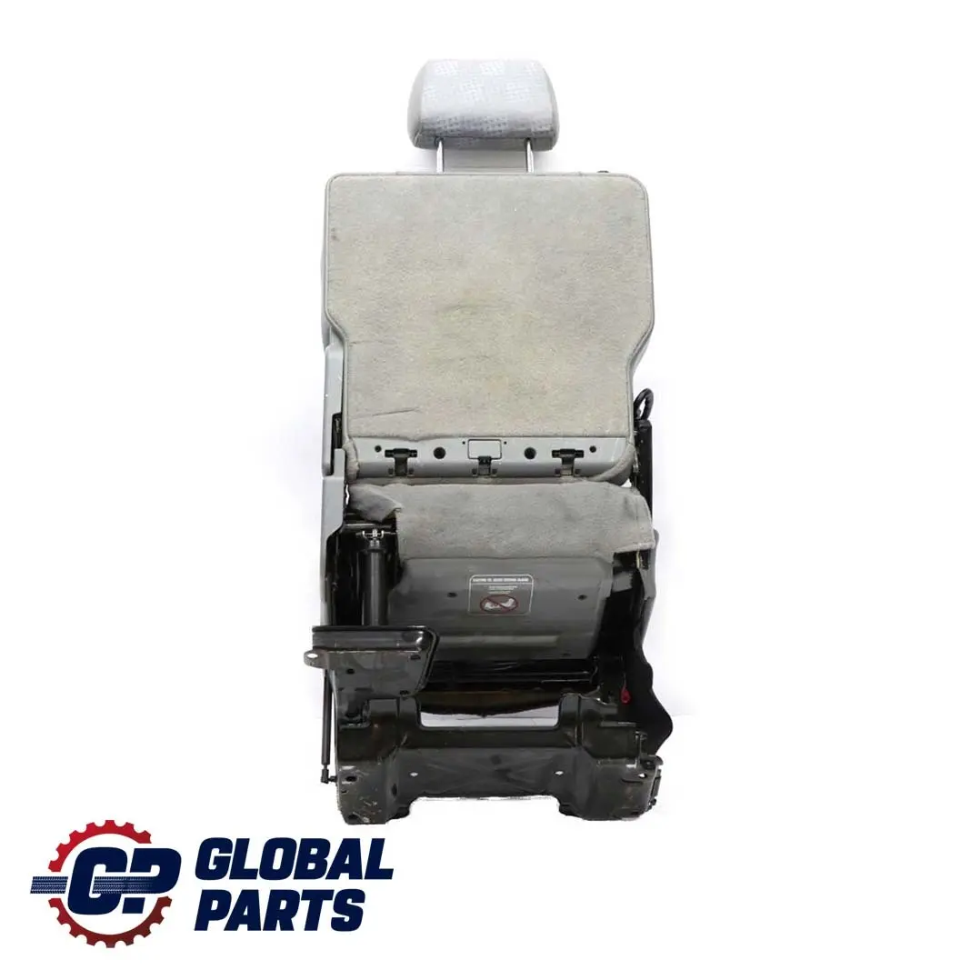 Mercedes-Benz M-Class ML W163 Grey Cloth Fabric / Leather Bench Backrest Rear Right O/S Seat to with Part number A1639202846 Mercedes-Benz M-Class ML W163 Grey Cloth Fabric / Leather Bench Backrest Rear Right O/S Seat - SKU A1639202846 - Part number A1639202846