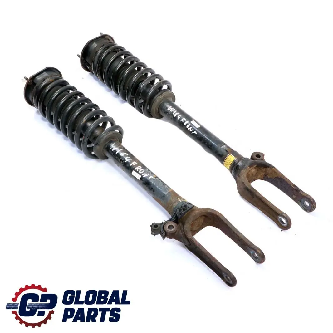 Jeu d'amortisseurs avant pour Mercedes W164 à propos du numéro de pièce A1643200130 Mercedes W164 Jeu d'amortisseurs avant - SKU A1643200130 - Numéro de pièce A1643200130