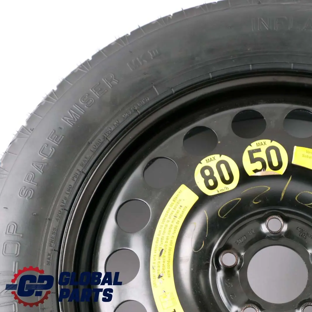 Ersatz Rad Stahl 18" 4J Bereifung R18 155/90 für Mercedes W164 W166 mit Teilenummer A1644000002 Mercedes W164 W166 Ersatz Rad Stahl 18" 4J Bereifung R18 155/90 - SKU A1644000002 - Teilenummer A1644000002