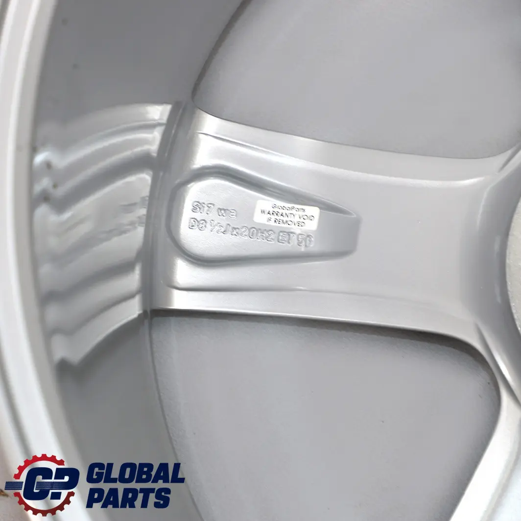 Mercedes-Benz M-Class ML W164 Silver Alloy Wheel Rim 20" 8,5J ET:56 to with Part number A1644011102 Mercedes-Benz M-Class ML W164 Silver Alloy Wheel Rim 20" 8,5J ET:56 - SKU A1644011102 - Part number A1644011102