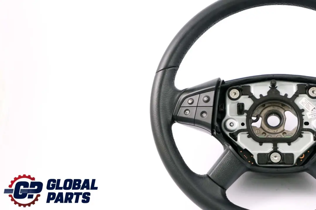 Mercedes-Benz B-Class W245 Black Leather Steering Wheel to with Part number A1644604103 Mercedes-Benz B-Class W245 Black Leather Steering Wheel - SKU A1644604103 - Part number A1644604103