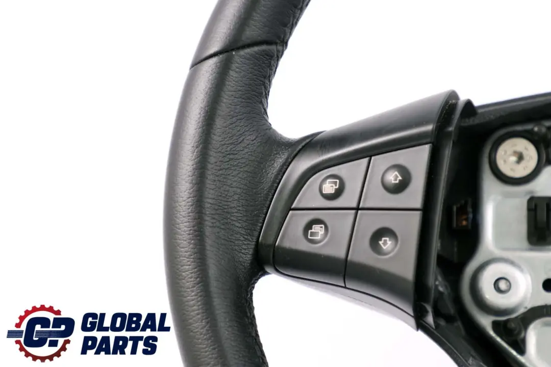 Mercedes-Benz B-Class W245 Black Leather Steering Wheel to with Part number A1644604103 Mercedes-Benz B-Class W245 Black Leather Steering Wheel - SKU A1644604103 - Part number A1644604103
