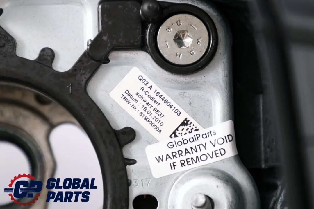 Mercedes-Benz B-Class W245 Black Leather Steering Wheel to with Part number A1644604103 Mercedes-Benz B-Class W245 Black Leather Steering Wheel - SKU A1644604103 - Part number A1644604103