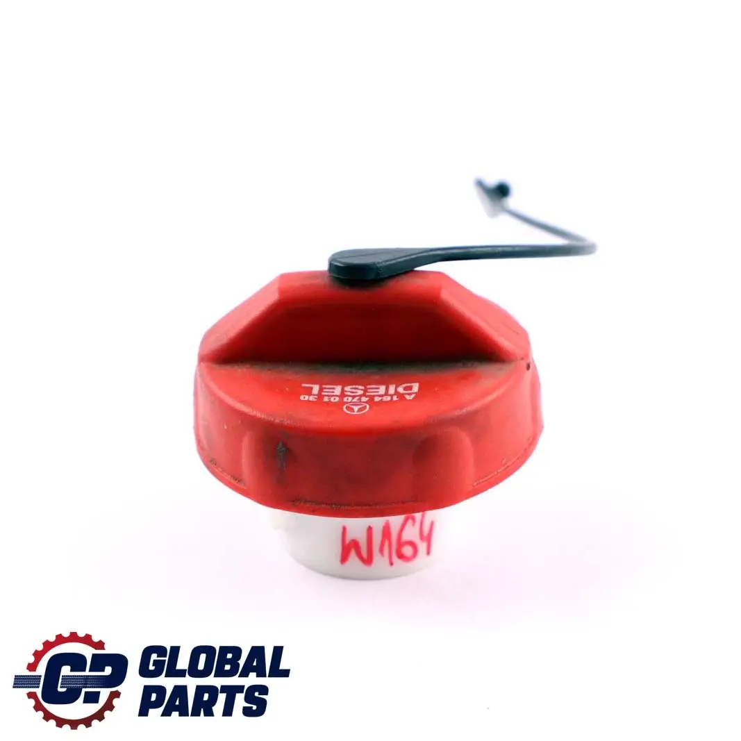 Filler Tank Cover Cap Diesel Red to Mercedes ML W164 R W251 Fuel with Part number A1644700130 Mercedes ML W164 R W251 Fuel Filler Tank Cover Cap Diesel Red - SKU A1644700130 - Part number A1644700130