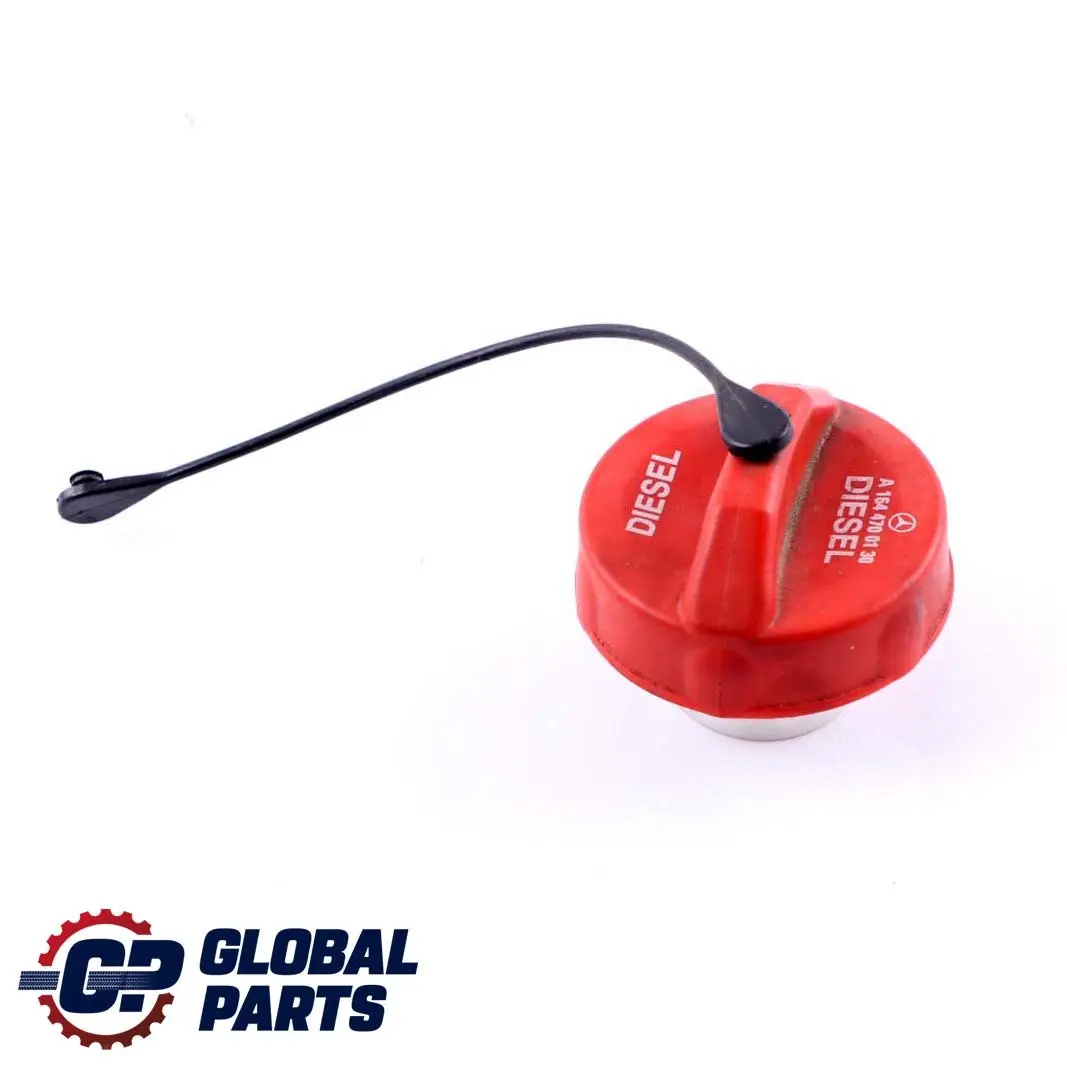 Filler Tank Cover Cap Diesel Red to Mercedes ML W164 R W251 Fuel with Part number A1644700130 Mercedes ML W164 R W251 Fuel Filler Tank Cover Cap Diesel Red - SKU A1644700130 - Part number A1644700130