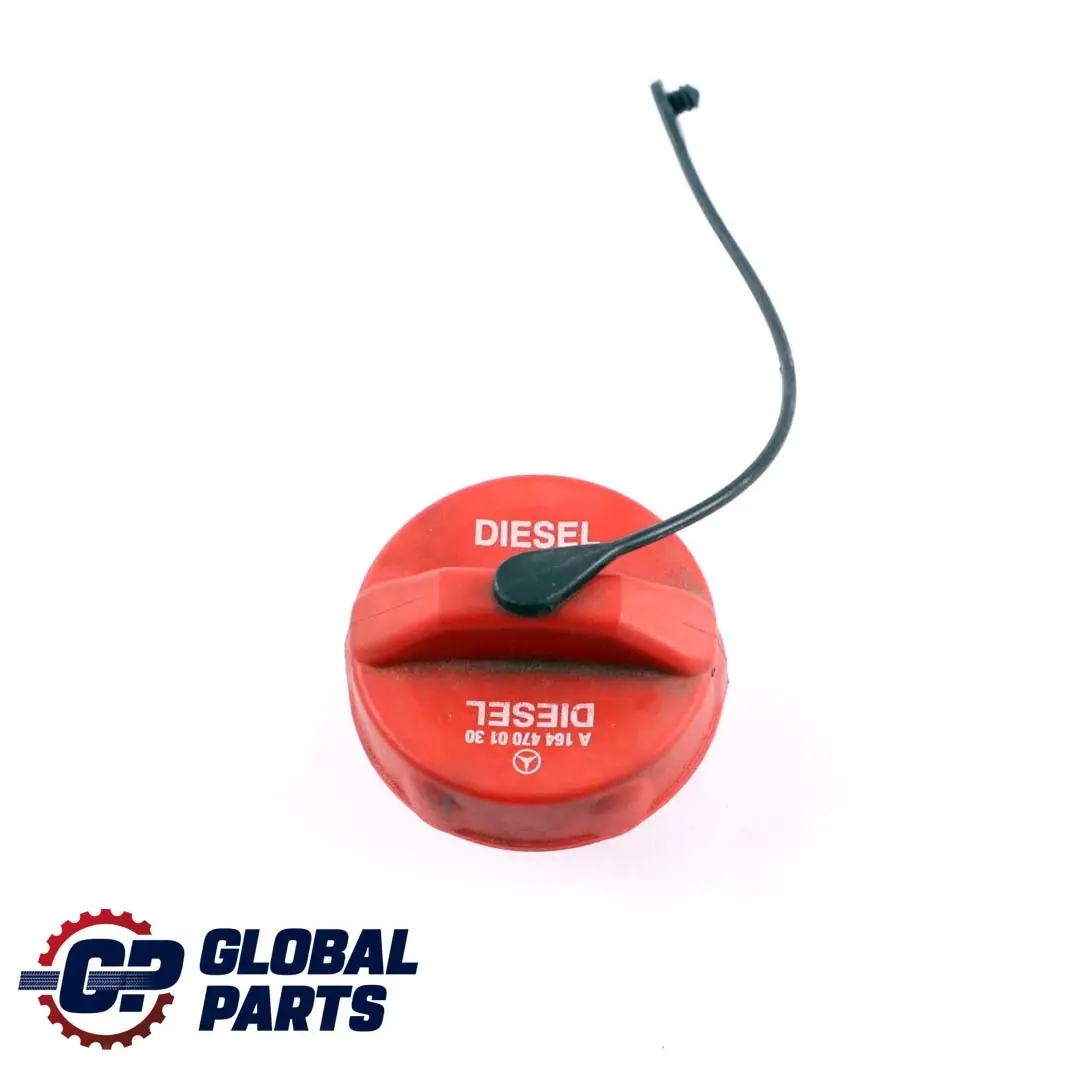 Mercedes ML GL R W164 W251 Fuel Filler Tank Cap Diesel Red - SKU A1644700130 - Part number A1644700130