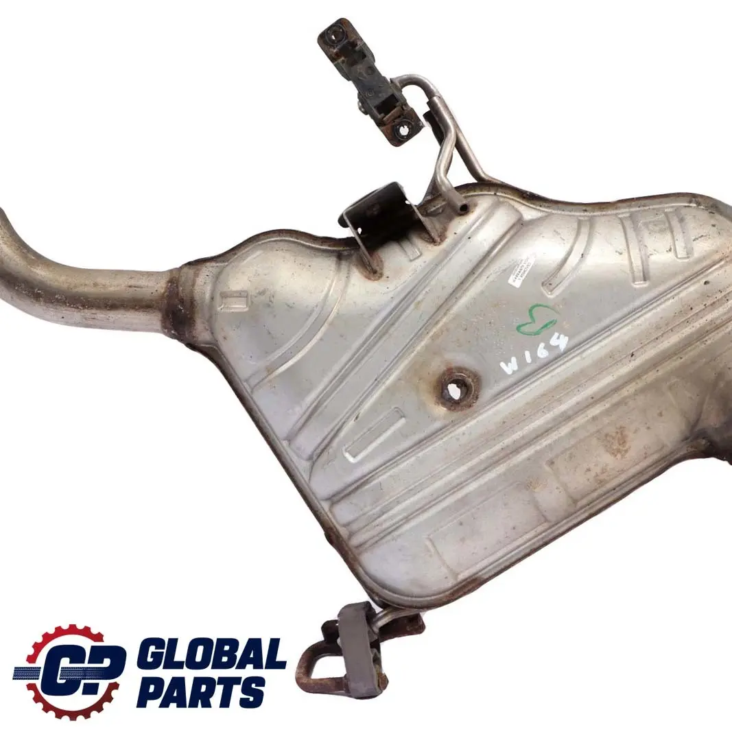 Mercedes-Benz M-Class W164 Diesel 6-Cyl Exhaust Box Muffler Left A1644907115 to with Part number A1644905915 Mercedes-Benz M-Class W164 Diesel 6-Cyl Exhaust Box Muffler Left A1644907115 - SKU A1644905915 - Part number A1644905915