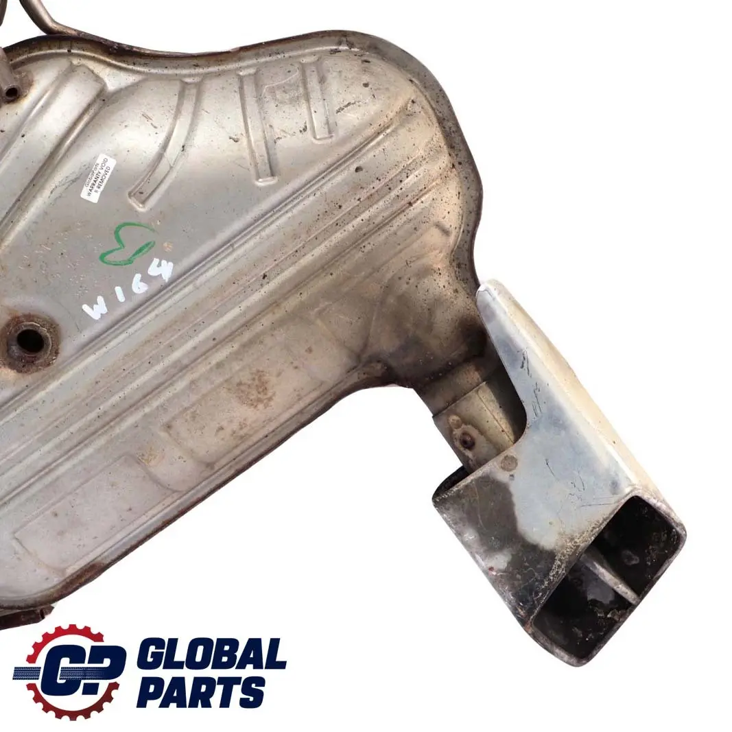 Mercedes-Benz M-Class W164 Diesel 6-Cyl Exhaust Box Muffler Left A1644907115 to with Part number A1644905915 Mercedes-Benz M-Class W164 Diesel 6-Cyl Exhaust Box Muffler Left A1644907115 - SKU A1644905915 - Part number A1644905915