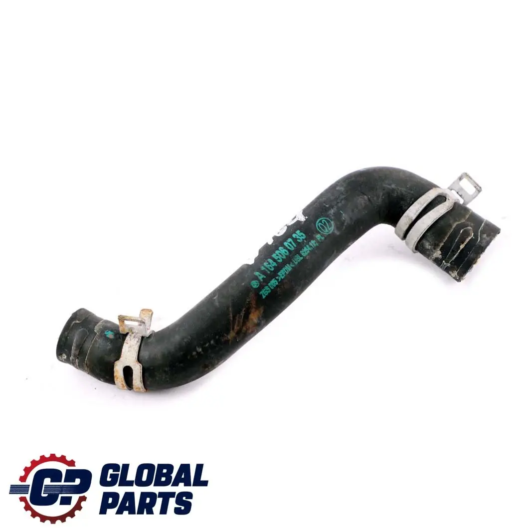 Manguera de refrigerante de agua para Mercedes ML W164 con número de pieza A1645060735 Mercedes ML W164 Manguera de refrigerante de agua - SKU A1645060735 - Número de pieza A1645060735