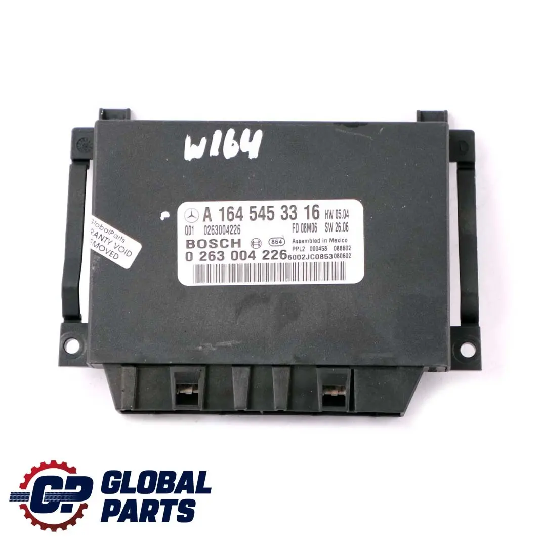 Mercedes ML W164 Parktronic Parking Control Unit Module - SKU A1645453316 - Part number A1645453316