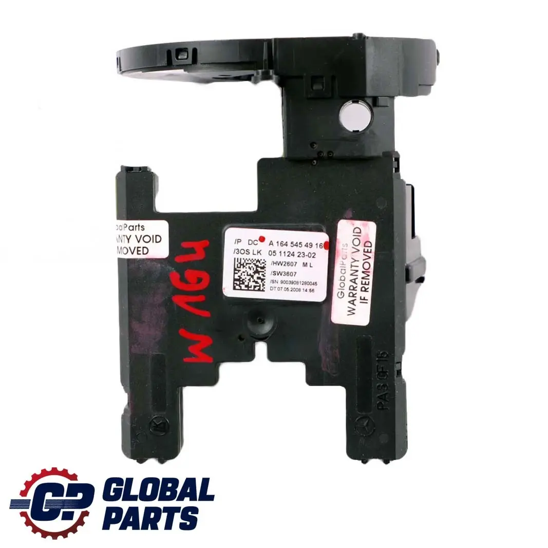 Mercedes-Benz ML W164 GL X164 Steering Lock Angle Sensor Unit to with Part number A1645454916 Mercedes-Benz ML W164 GL X164 Steering Lock Angle Sensor Unit - SKU A1645454916 - Part number A1645454916