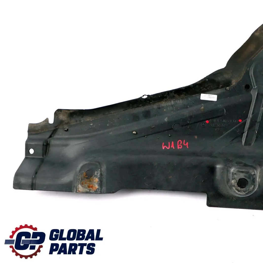 Mercedes-Benz M-Class ML W164 Rear Left N/S Underbody Tray Splash Guard Panel to with Part number A1646102108 Mercedes-Benz M-Class ML W164 Rear Left N/S Underbody Tray Splash Guard Panel - SKU A1646102108 - Part number A1646102108