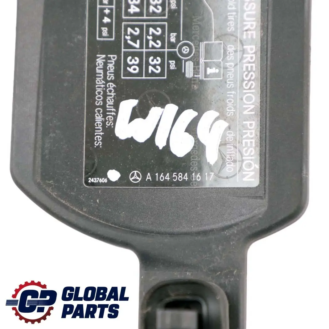Mercedes W164 Cover Fuel Filler Pot Flap Carrier Cap - SKU A1646300767 - Part number A1646300767