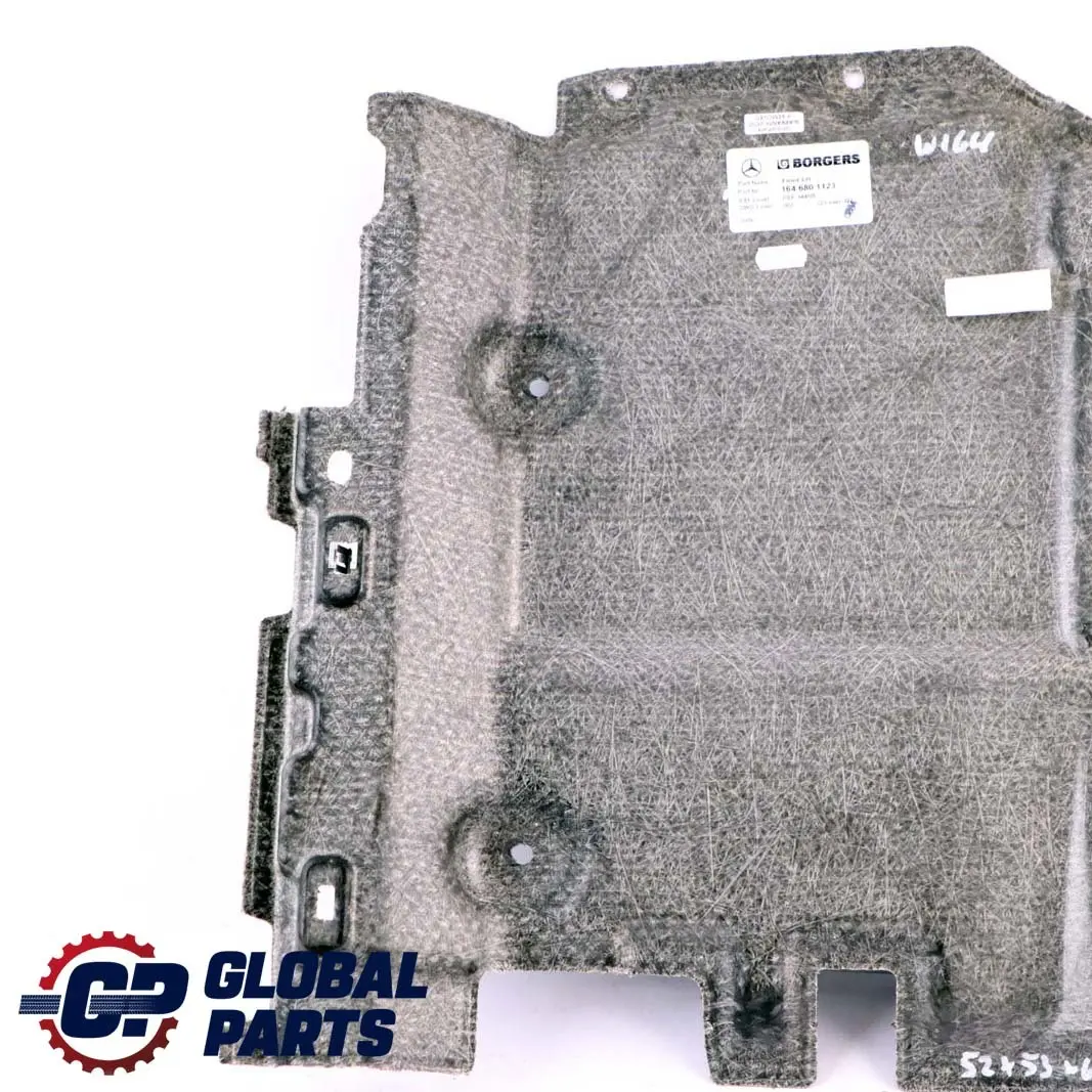 Mercedes-Benz Clase M ML W164 Cubierta suelo Panel izquierdo Espacio para pies para con número de pieza A1646801123 Mercedes-Benz Clase M ML W164 Cubierta suelo Panel izquierdo Espacio para pies - SKU A1646801123 - Número de pieza A1646801123