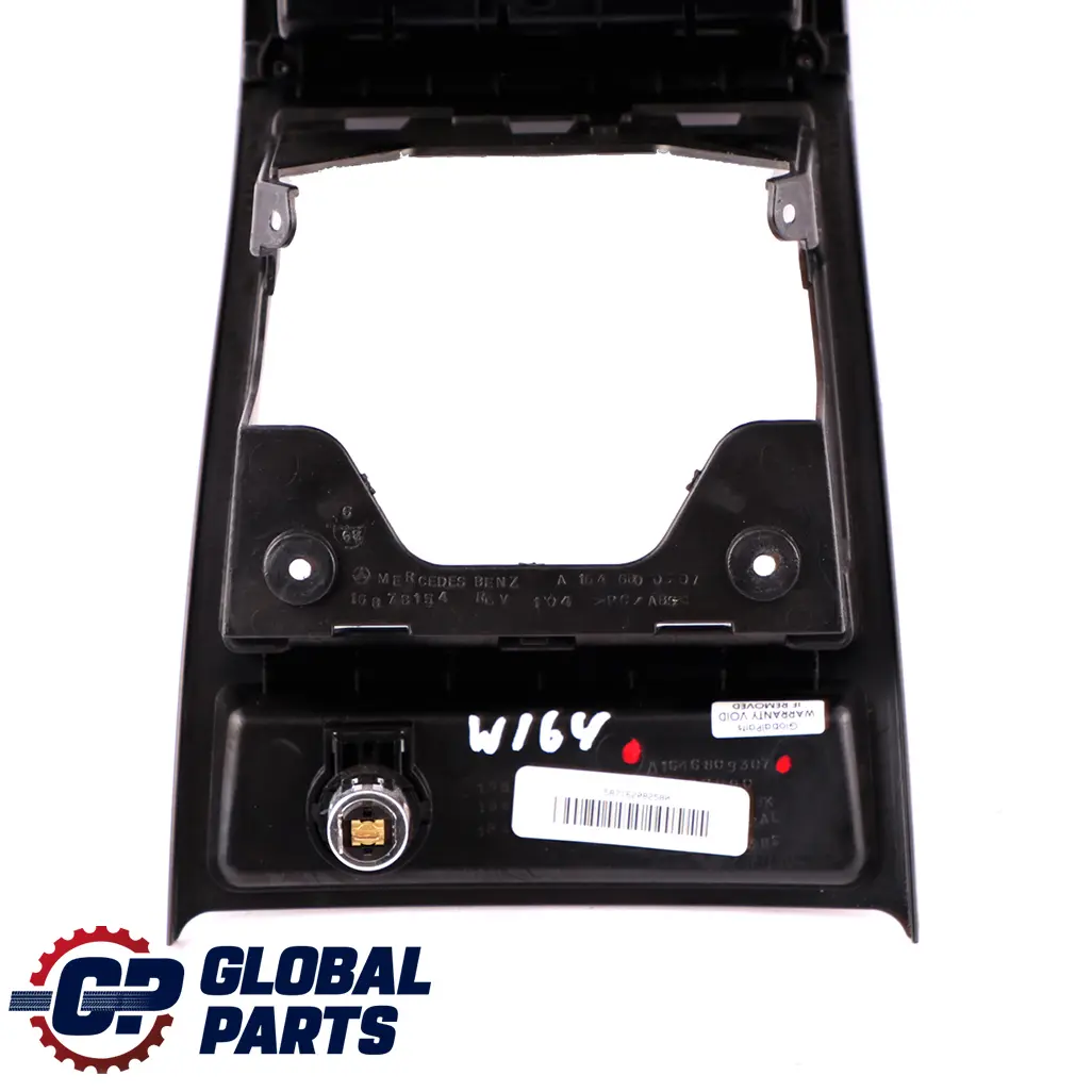 Konsola Środkowa Obudowa Ramka Tył do Mercedes ML W164 GL X164 o numerze A1646809307 Mercedes ML W164 GL X164 Konsola Środkowa Obudowa Ramka Tył - SKU A1646809307 - Numer Części A1646809307