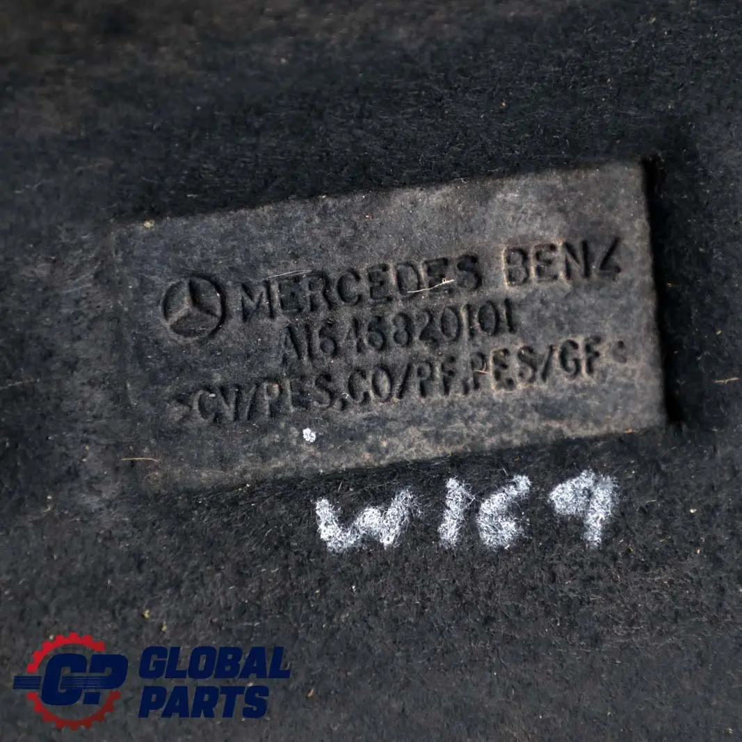  Mercedes-Benz M-Klasse ML GL W164 Getriebe Tunnel Schallisolierung Abdeckung - SKU A1646820101 - Teilenummer A1646820101
