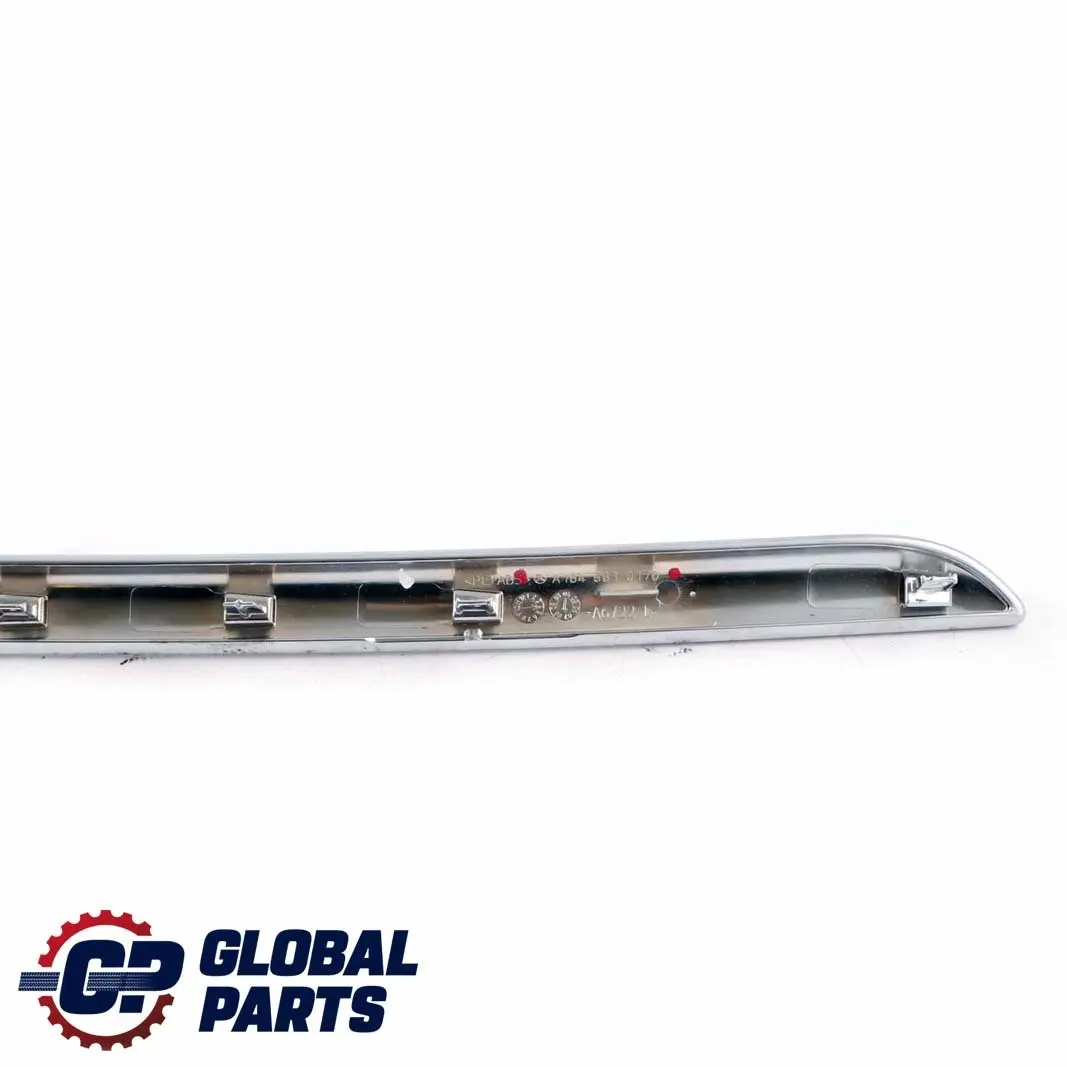 Rivestimento Console Centrale Argento per Mercedes W164 con numero di parte A1646830170 Mercedes W164 Rivestimento Console Centrale Argento - SKU A1646830170 - Numero di parte A1646830170