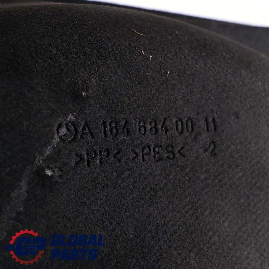  Mercedes-Benz W164 Wykładzina Tapicerka Bagażnika Czarna - SKU A1646840011 - Numer Części A1646840011