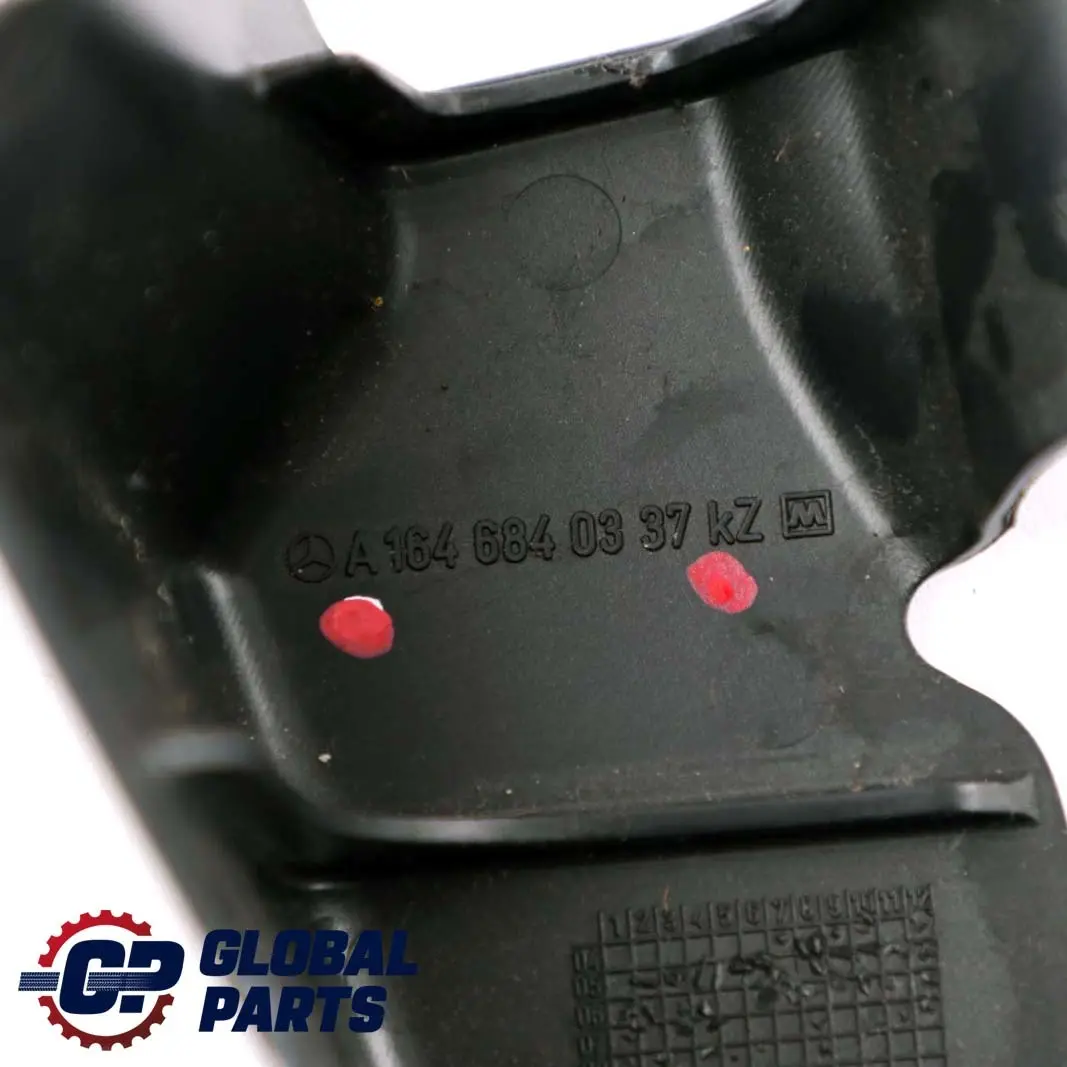 Mercedes-Benz M-Class ML W164 Front Left N/S Cover Plate Pad to with Part number A1646840337 Mercedes-Benz M-Class ML W164 Front Left N/S Cover Plate Pad - SKU A1646840337 - Part number A1646840337