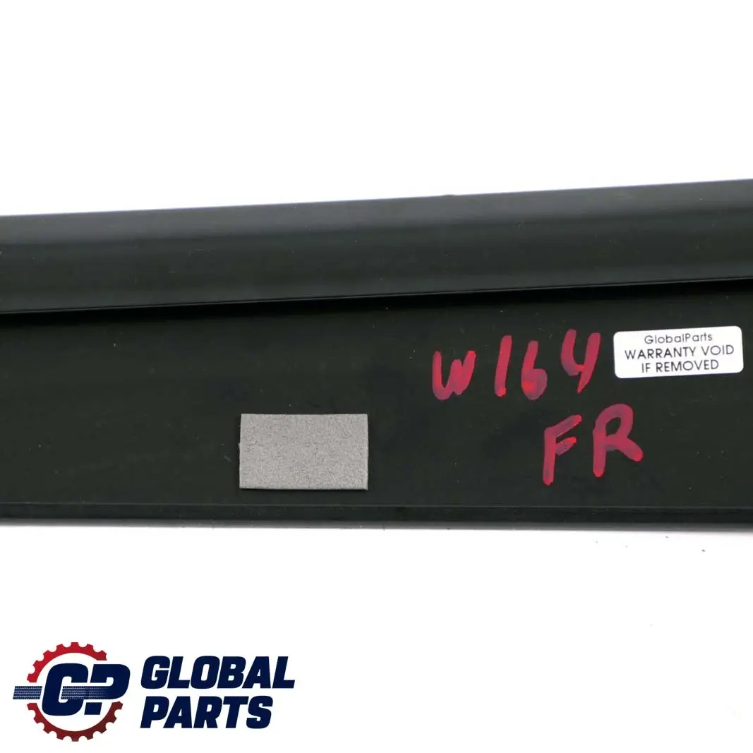 Mercedes-Benz ML W164 Window Frame B-pillar Cover Front Right Door to with Part number A1646900487 Mercedes-Benz ML W164 Window Frame B-pillar Cover Front Right Door - SKU A1646900487 - Part number A1646900487