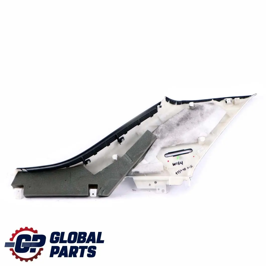 Mercedes-Benz M ML W164 Rear Right O/S C-Pillar Cover Panel Trunk to with Part number A1646902025 Mercedes-Benz M ML W164 Rear Right O/S C-Pillar Cover Panel Trunk - SKU A1646902025 - Part number A1646902025