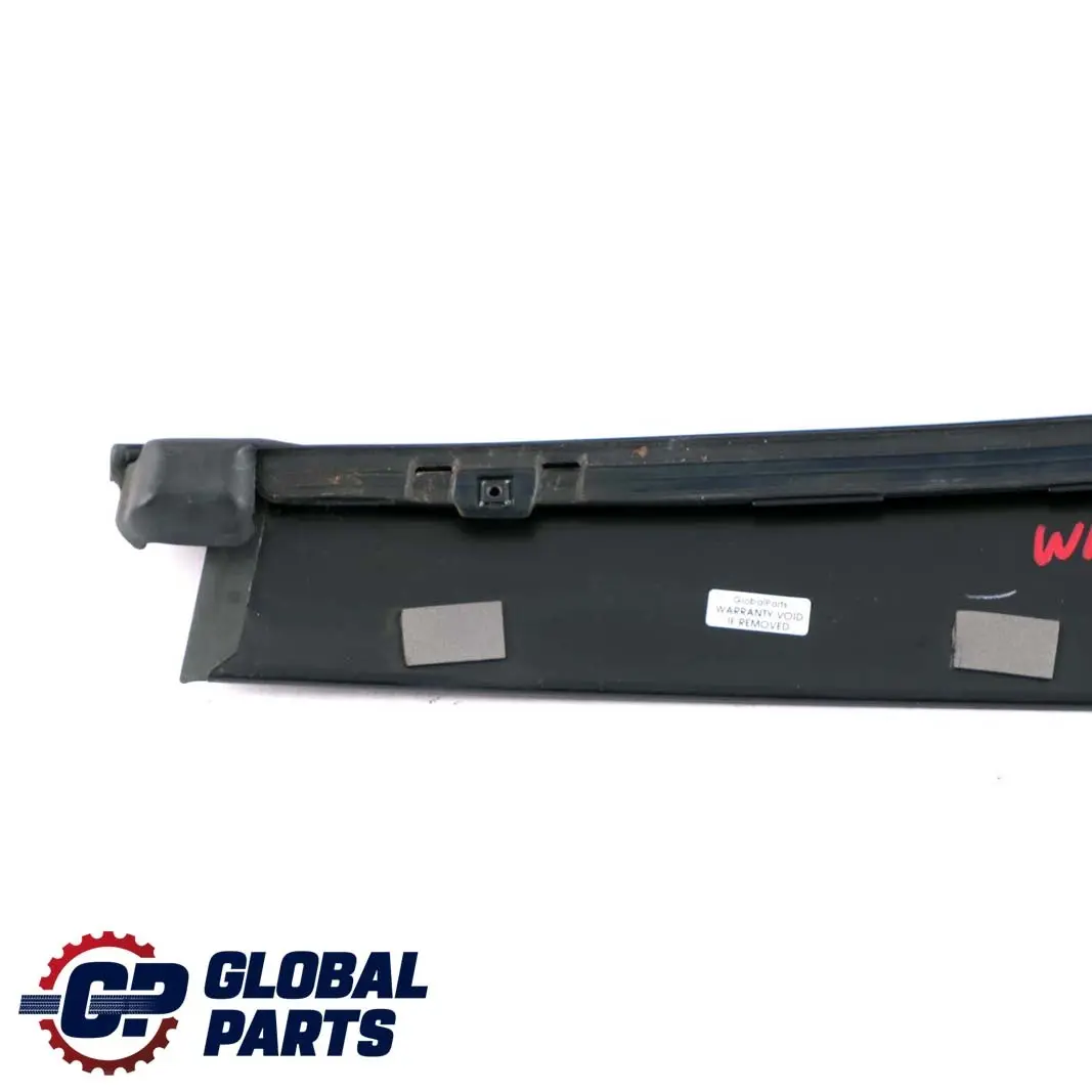 Mercedes-Benz M ML W164 Window Frame B-pillar Cover Rear Left Door to with Part number A1646903587 Mercedes-Benz M ML W164 Window Frame B-pillar Cover Rear Left Door - SKU A1646903587 - Part number A1646903587