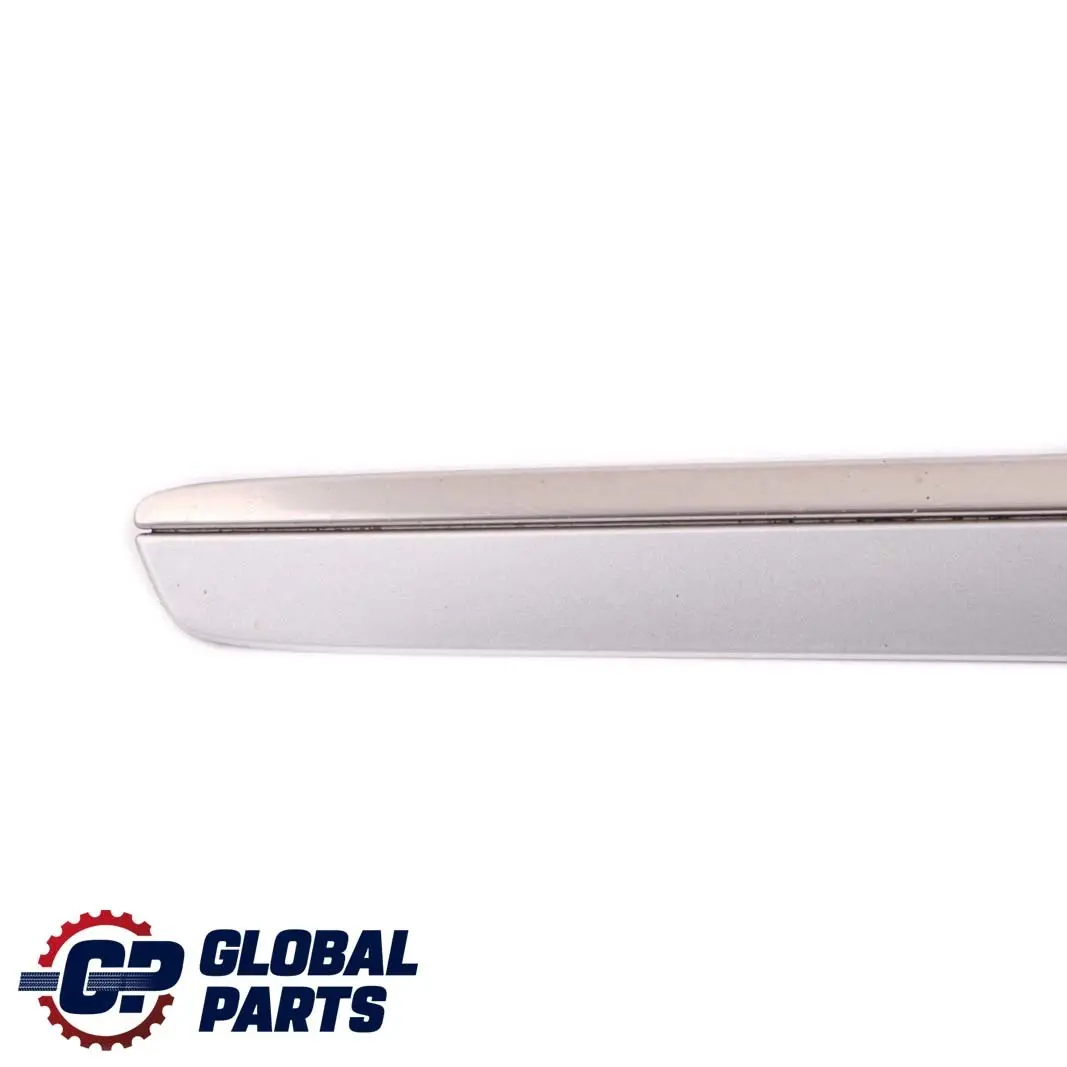 Front Left Door Trim Molding Strip Iridium Bright Silver to Mercedes ML W164 with Part number A1646905162 Mercedes ML W164 Front Left Door Trim Molding Strip Iridium Bright Silver - SKU A1646905162-IRS - Part number A1646905162