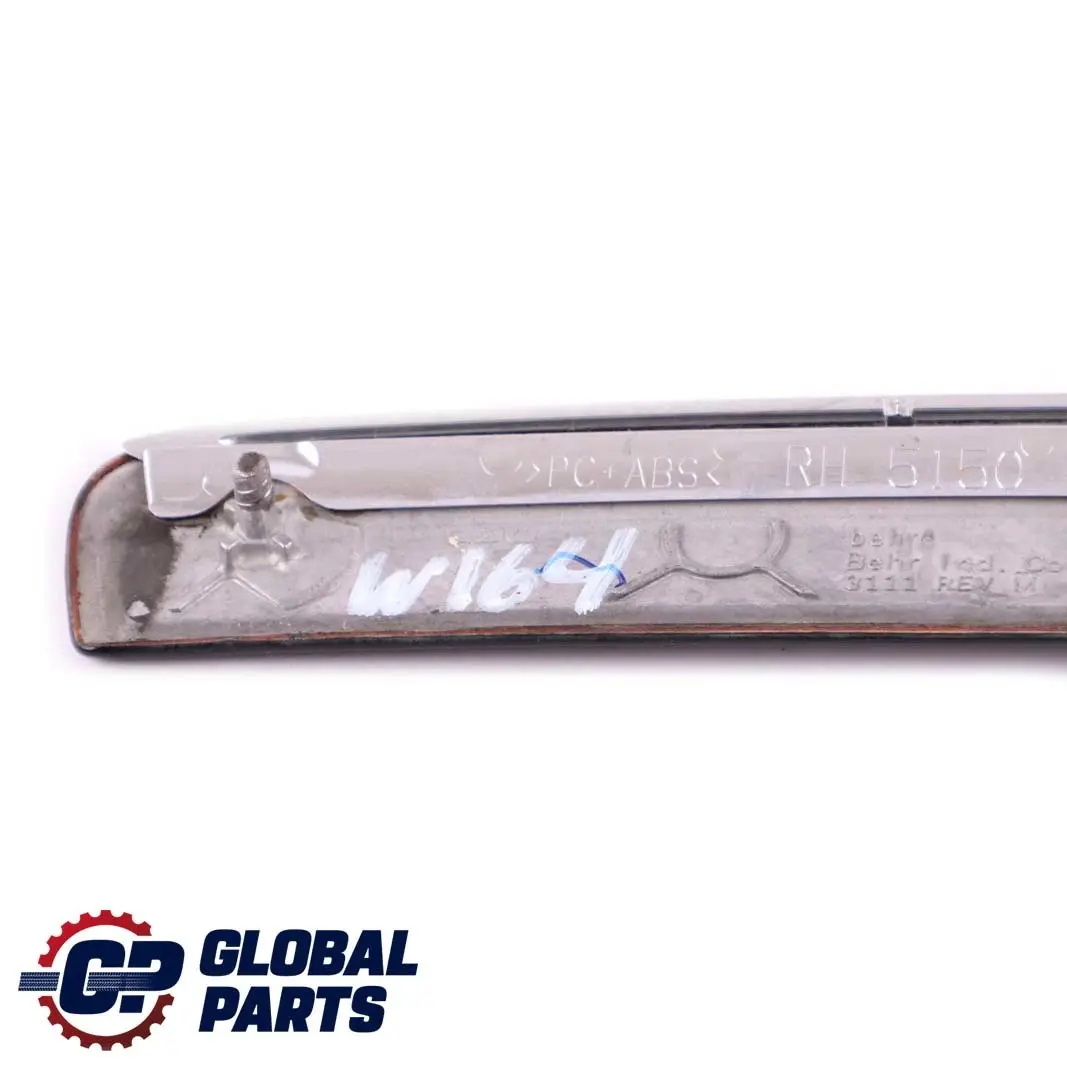 Mercedes W164 Striscia decorativa Porta Anteriore Destra Antracite Legno Pioppo - SKU A1647203222 - Numero di parte A1647203222