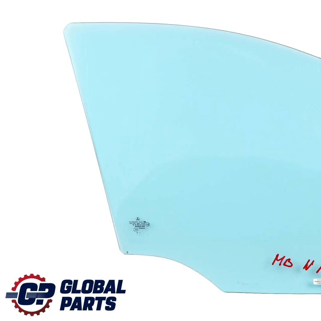  Mercedes-Benz ML W164 GL X164 Vordertür links blau Fensterglas AS2 - SKU A1647250100 - Teilenummer A1647250100