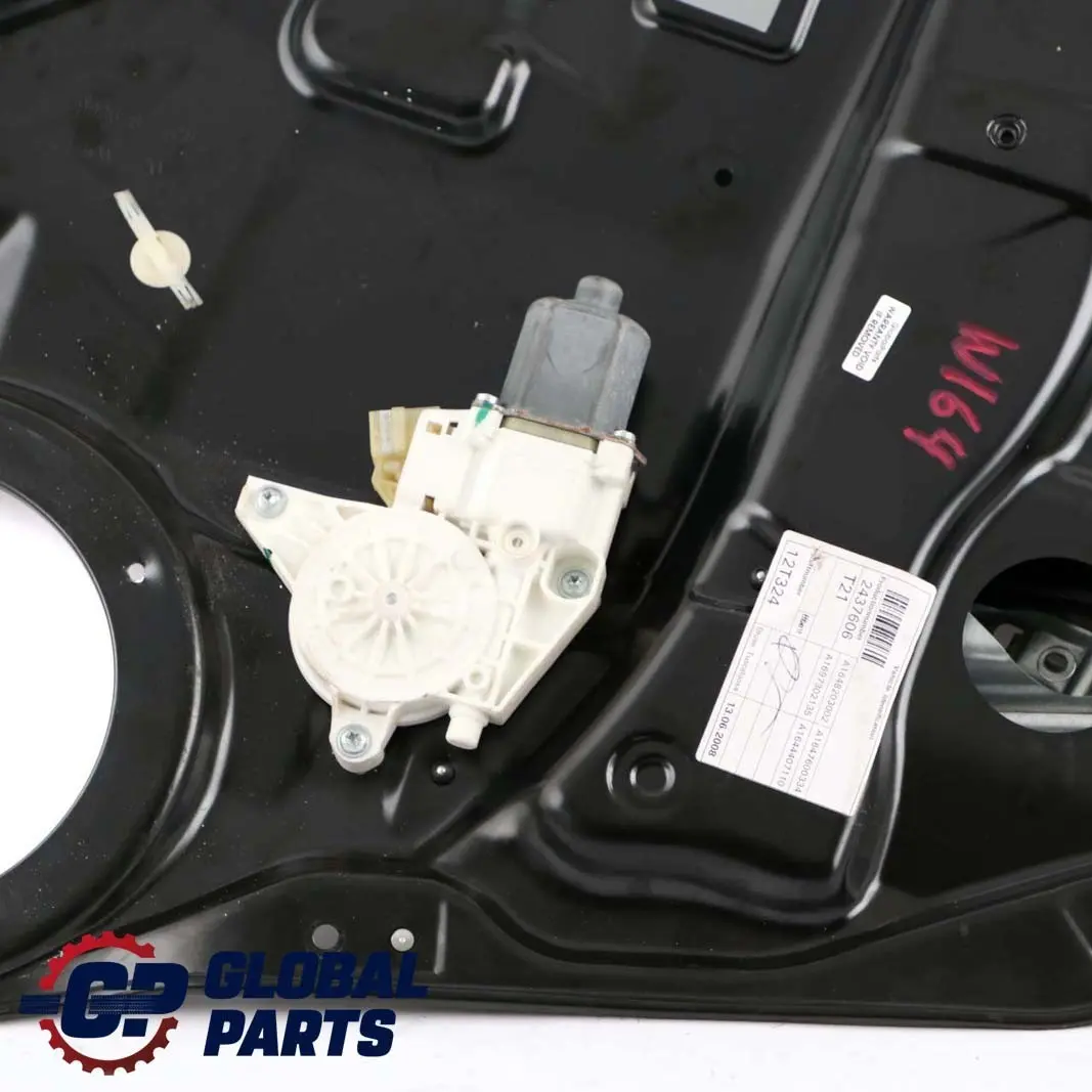 Porta Posteriore Sinistra Regolatore Alzacristalli Elettrico per Mercedes ML W164 con numero di parte A1647303079 Mercedes ML W164 Porta Posteriore Sinistra Regolatore Alzacristalli Elettrico - SKU A1647303079 - Numero di parte A1647303079