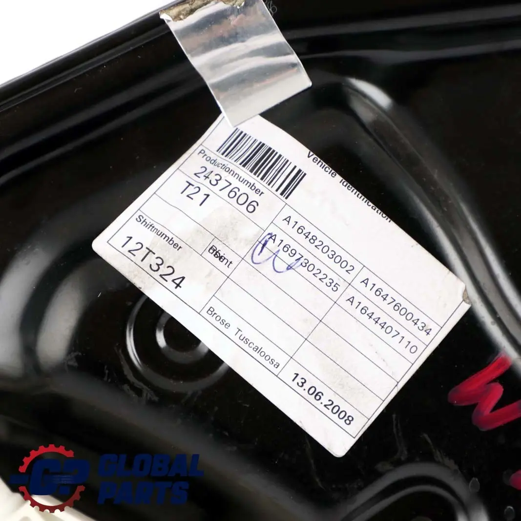  Mercedes-Benz ML W164 Rear Right Door O/S Electric Window Lifter Regulator - SKU A1647303579 - Part number A1647303579