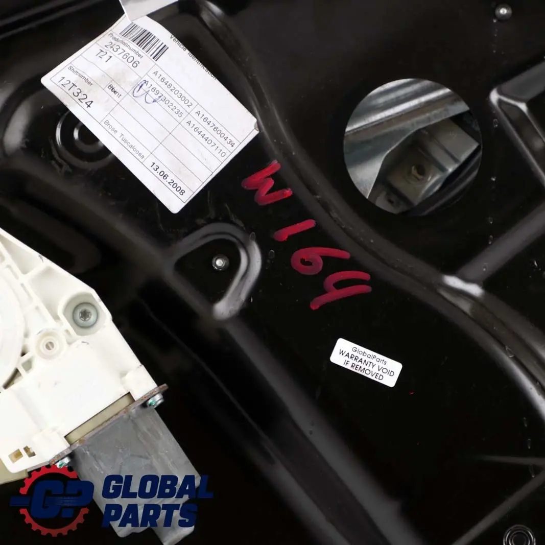  Mercedes-Benz ML W164 Rear Right Door O/S Electric Window Lifter Regulator - SKU A1647303579 - Part number A1647303579