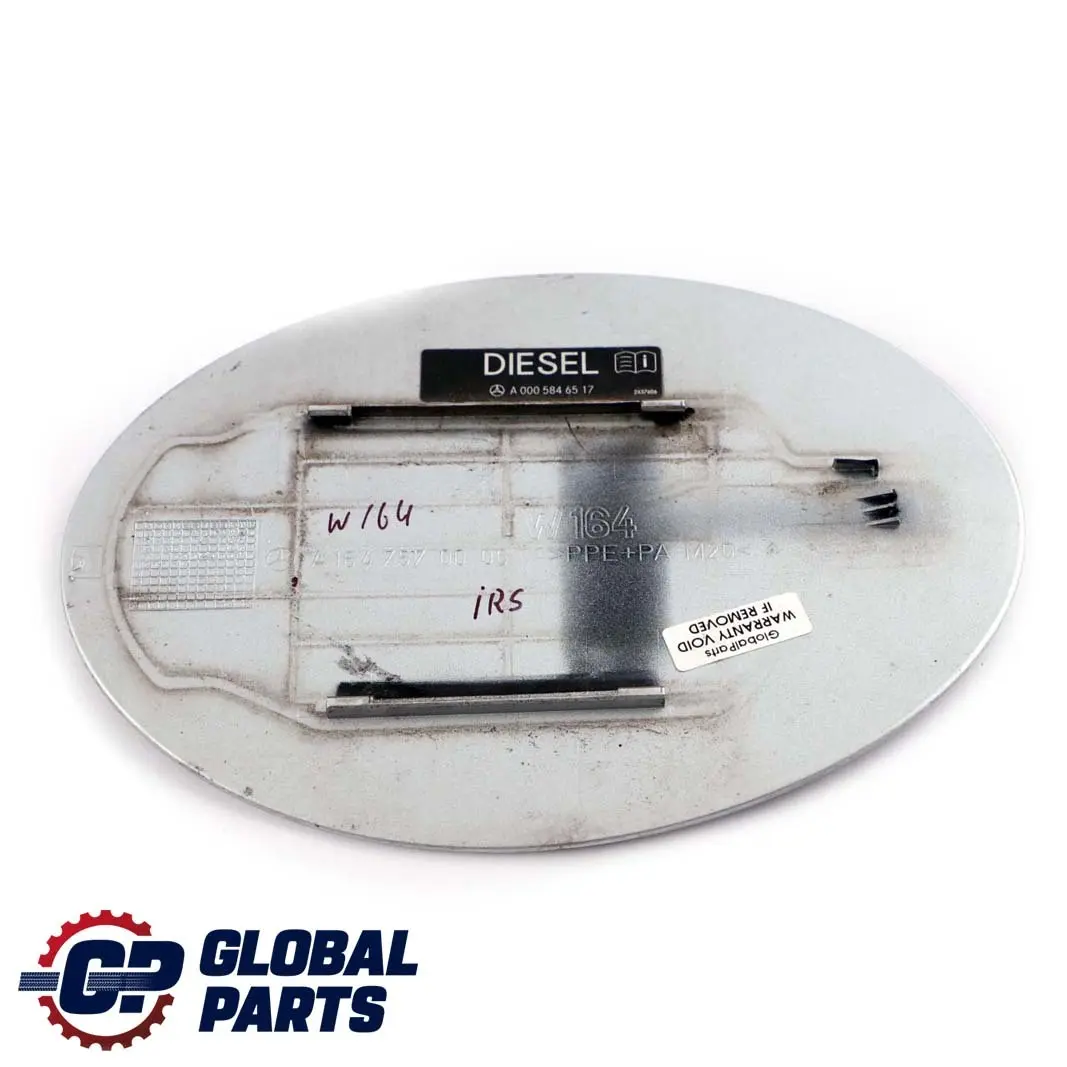  Mercedes-Benz M-Class W164 Fuel Filler Flap Cover Iridium Silver Metallic - 775 - SKU A1647570006 - Part number A1647570006