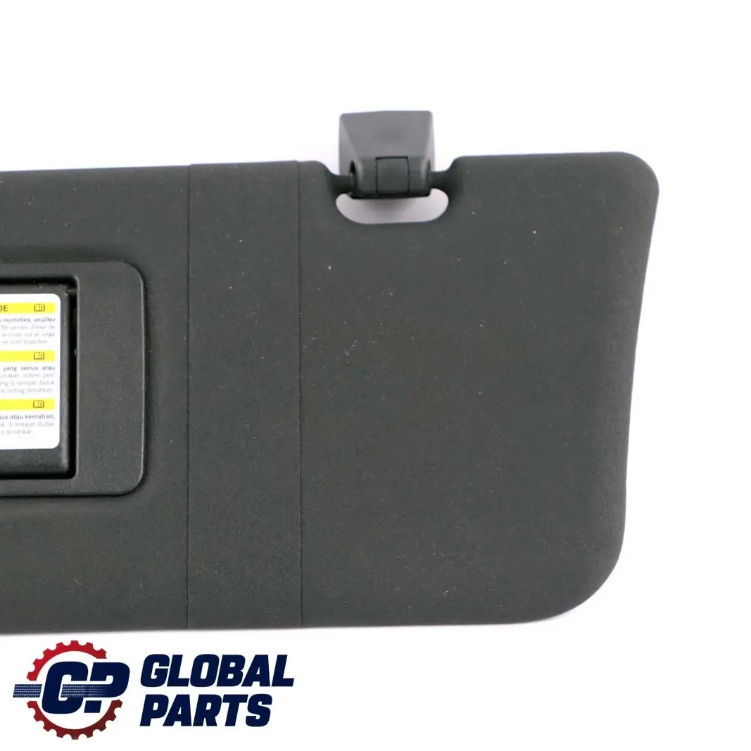 Mercedes W164 Sun Visor Cover Left N/S Black - SKU A1648100110 - Part number A1648100110