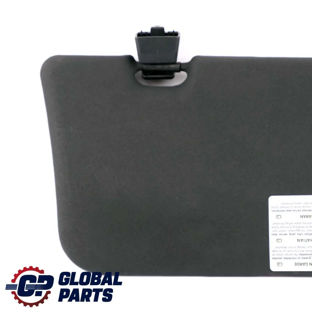Mercedes W164 Sun Visor Cover Left N/S Black - SKU A1648100110 - Part number A1648100110