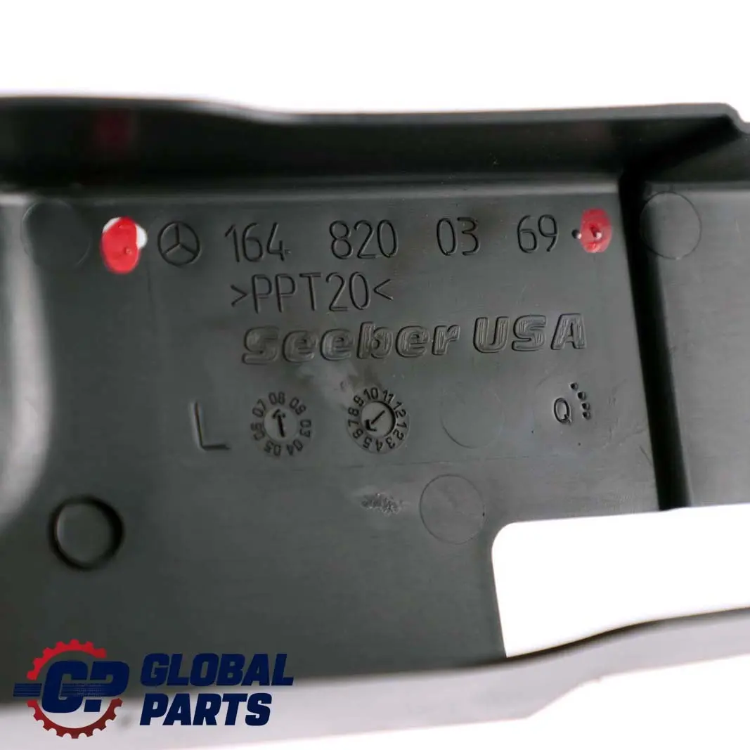 Mercedes W164 Staffa Posteriore Sinistra N/S Copertura Cavo - SKU A1648200369 - Numero di parte A1648200369