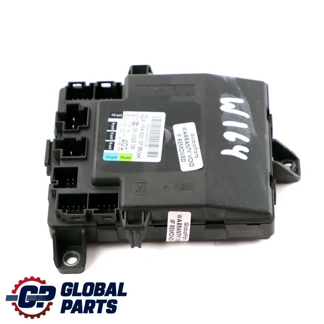 Modulo centralina anteriore sinistra porta per Mercedes ML W164 con numero di parte A1648203785 Mercedes ML W164 Modulo centralina anteriore sinistra porta - SKU A1648203785 - Numero di parte A1648203785