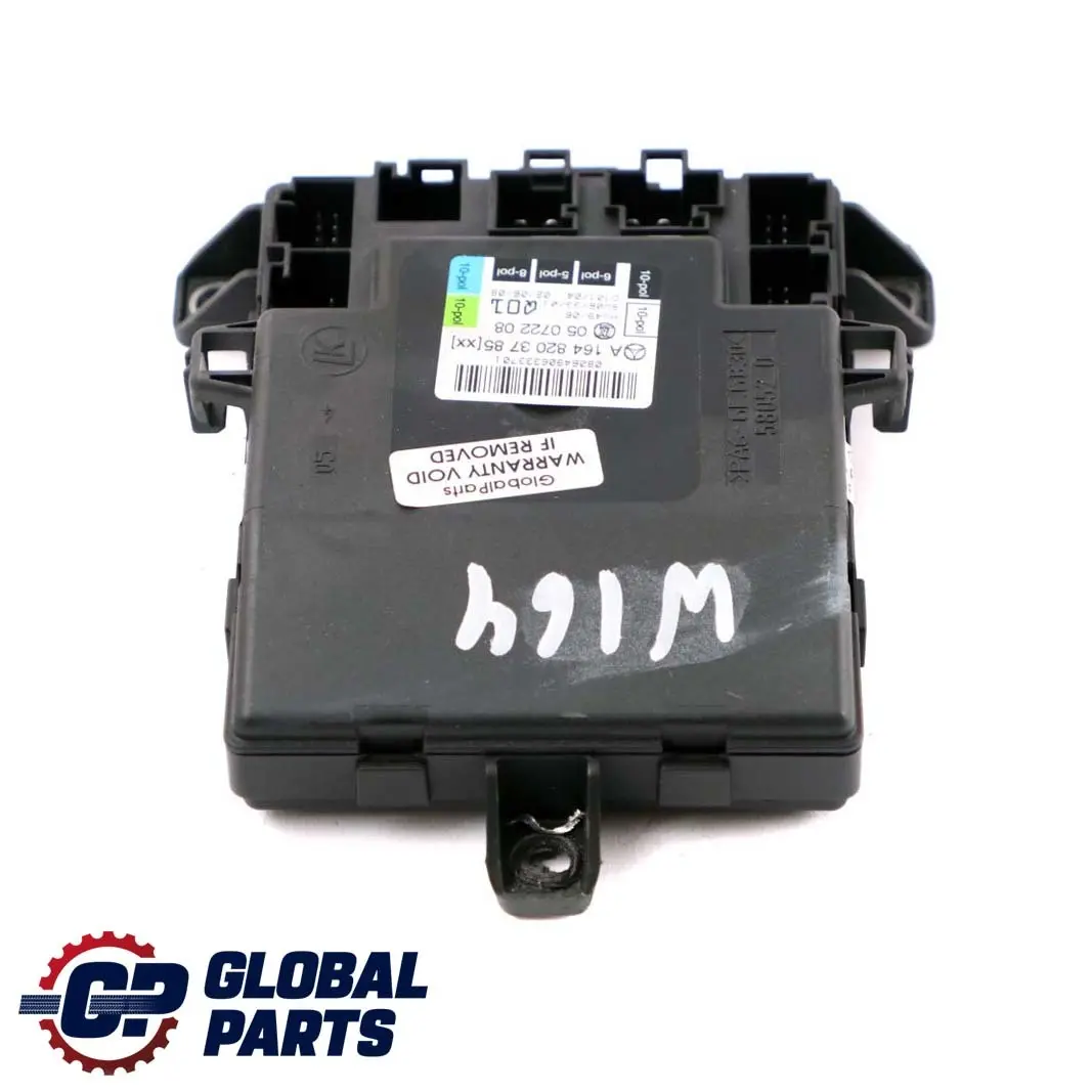 Mercedes ML W164 Front Left Control Unit Module Door - SKU A1648203785 - Part number A1648203785