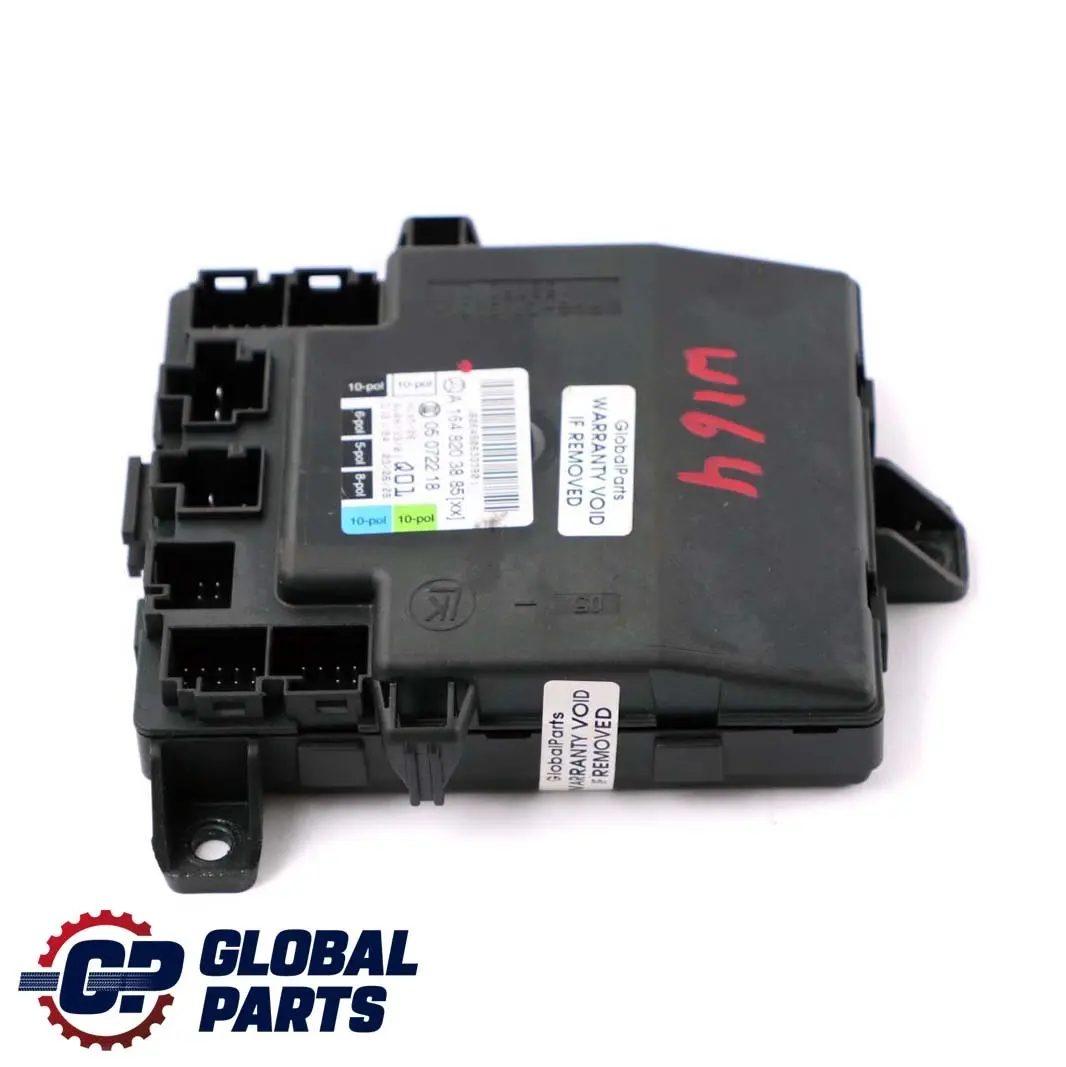 Front Right Control Unit Module Door to Mercedes ML W164 with Part number A1648203885 Mercedes ML W164 Front Right Control Unit Module Door - SKU A1648203885 - Part number A1648203885