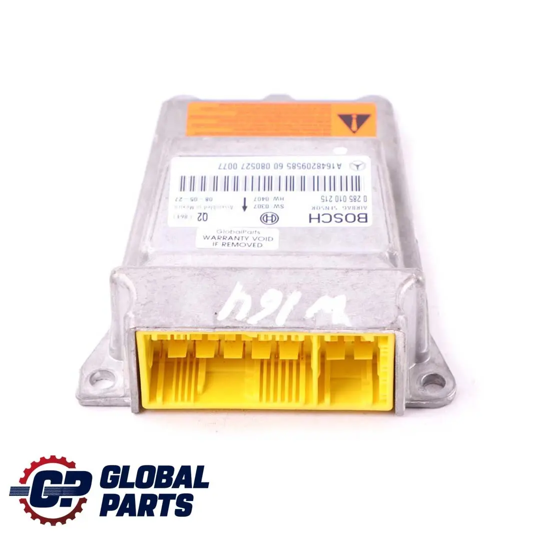 Mercedes ML W164 Module d'air Unité contrôle système - SKU A1648209585 - Numéro de pièce A1648209585