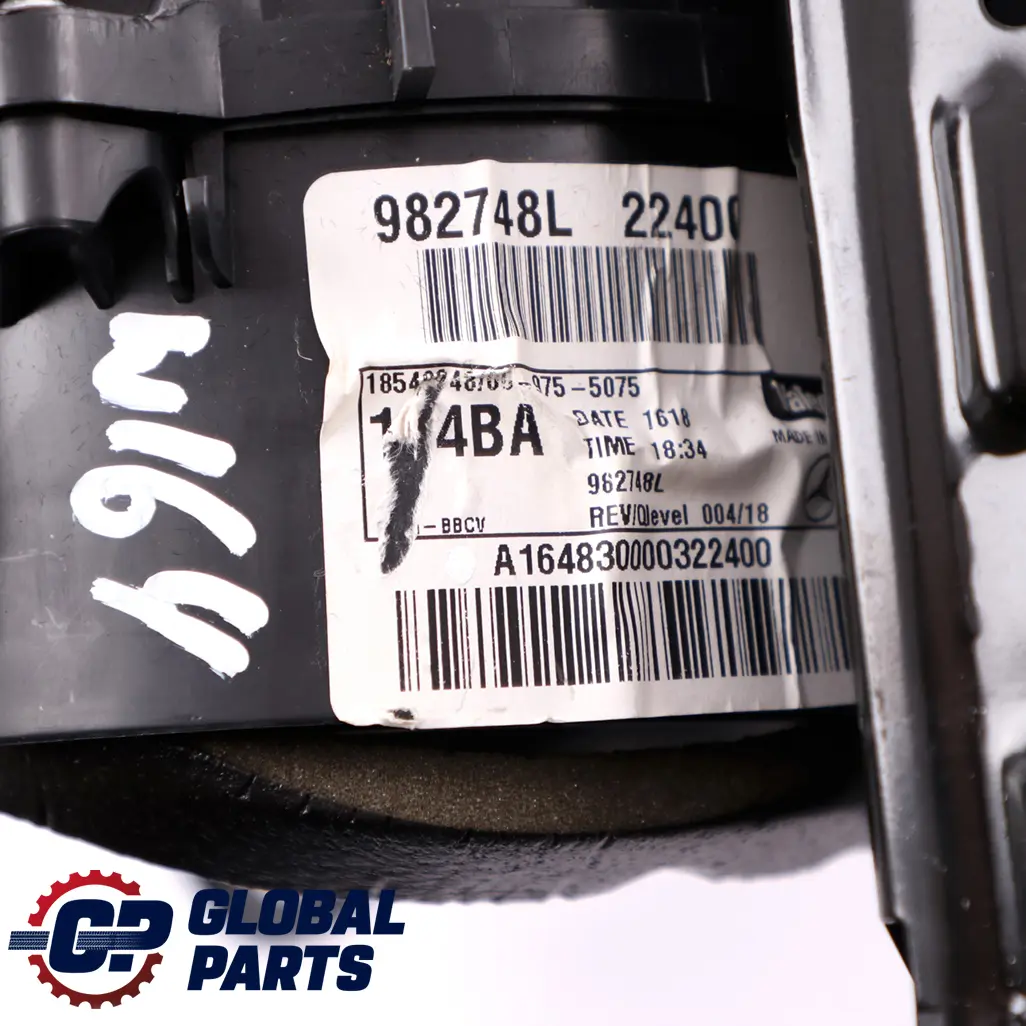 Mercedes-Benz M-Class ML W164 Heater A/C Case Intake Air Housing to with Part number A1648300003 Mercedes-Benz M-Class ML W164 Heater A/C Case Intake Air Housing - SKU A1648300003 - Part number A1648300003