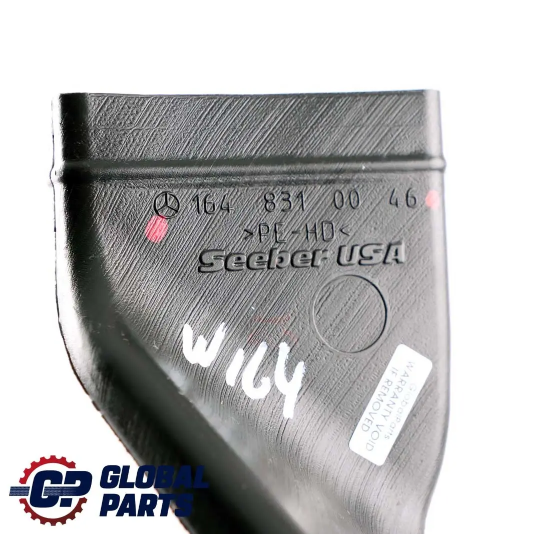 Mercedes W164 Air Duct Hose Line Pipe Rear Center - SKU A1648310046 - Part number A1648310046