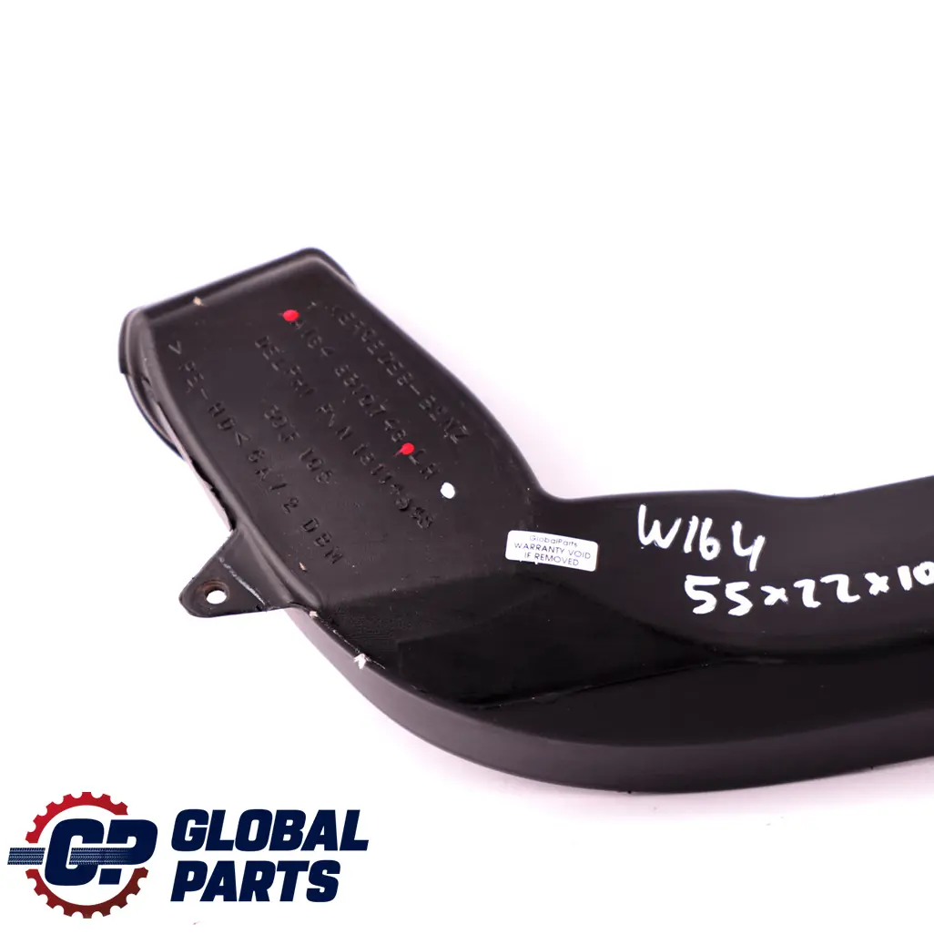 Front Left Upper N/S Dashboard Air Duct Channel to Mercedes W164 GL X164 with Part number A1648310746 Mercedes W164 GL X164 Front Left Upper N/S Dashboard Air Duct Channel - SKU A1648310746 - Part number A1648310746