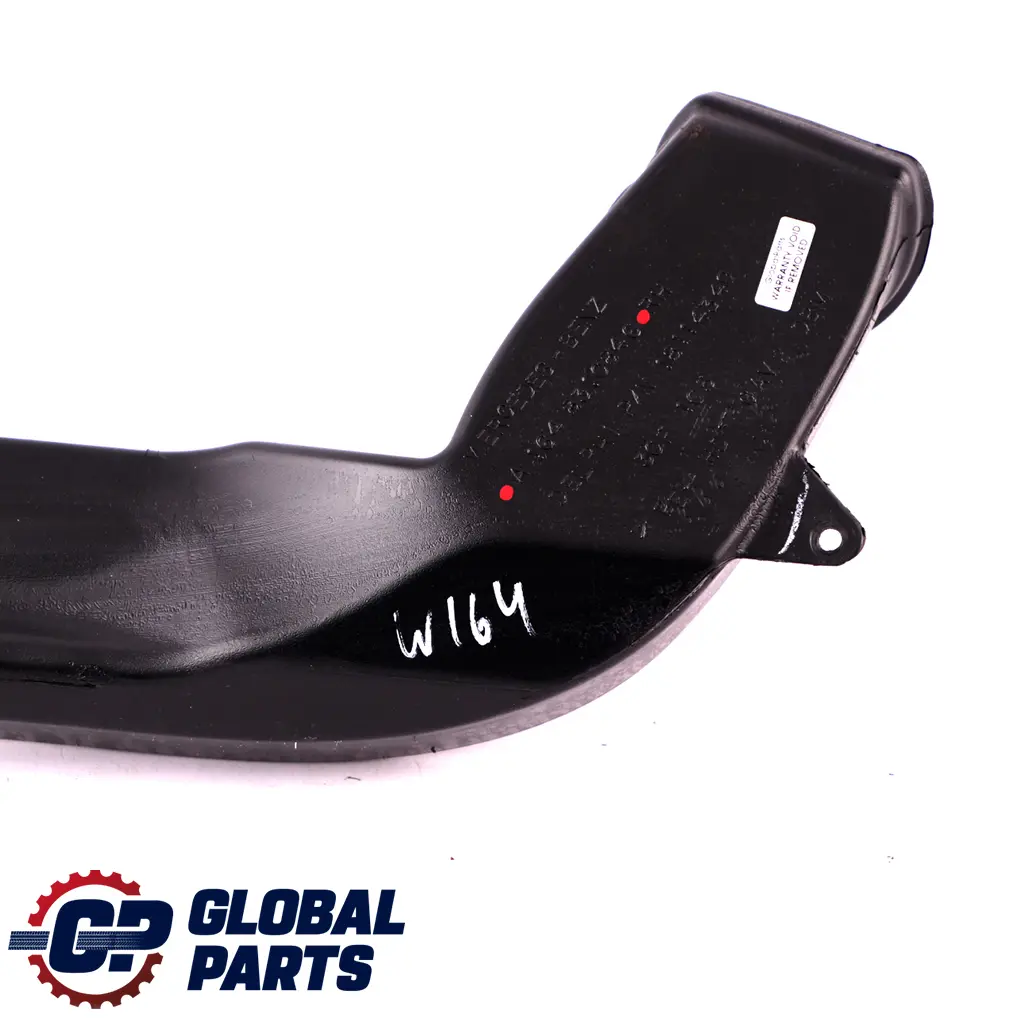  Mercedes-Benz ML W164 GL X164 Front Right Upper O/S Dashboard Air Duct Channel - SKU A1648310846 - Part number A1648310846