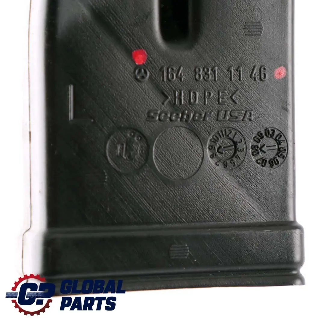 Mercedes-Benz M-Class ML W164 Air Duct Hose Line Pipe Rear Left N/S to with Part number A1648311146 Mercedes-Benz M-Class ML W164 Air Duct Hose Line Pipe Rear Left N/S - SKU A1648311146 - Part number A1648311146